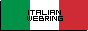 Bandiera italiana con scritto "Italian Webring"